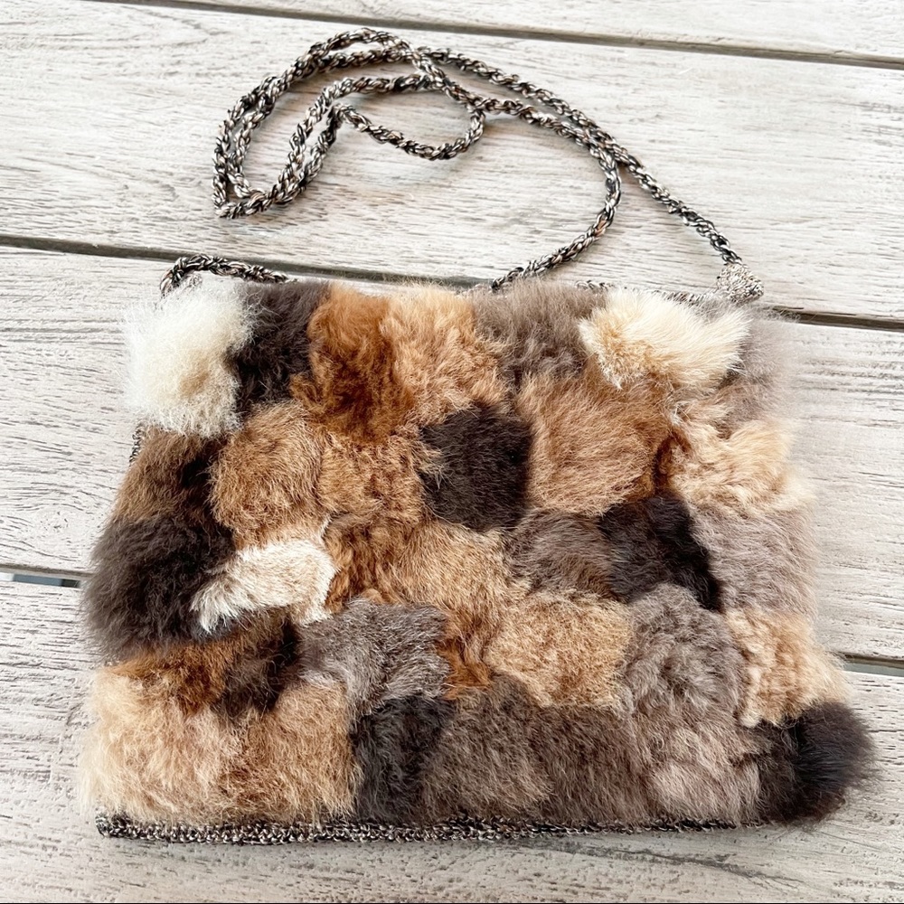 Peruvian Connection Alpaca Patchwork Crossbody Bag